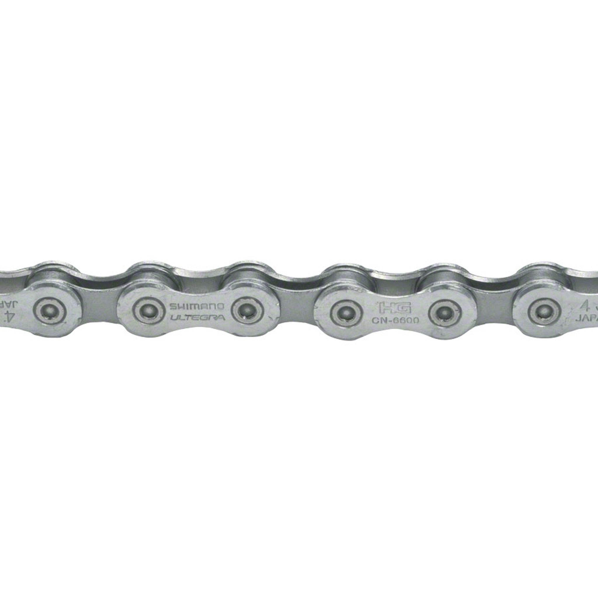 CN-6600-10 Chain - 10-Speed, 116 Links, Silver/Gray