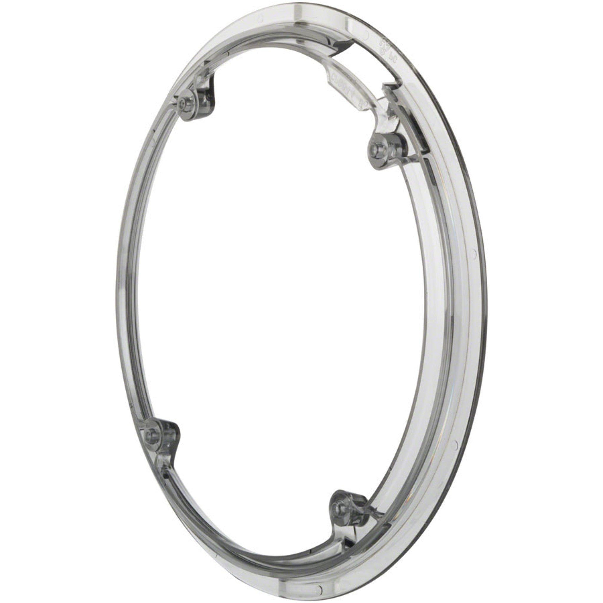 SR Suntour Chainguard: 42t Outer Ring, Smoke