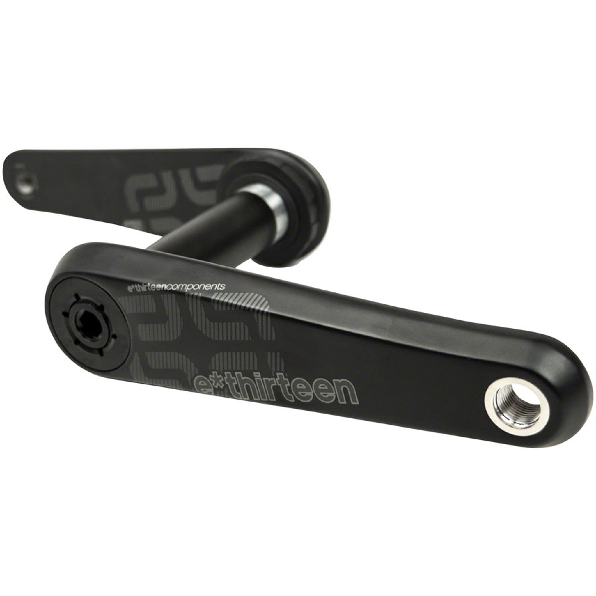 XCX Race Carbon Crankset - 175mm, Direct Mount, e*thirteen P3 Connect Spindle Interface, Black