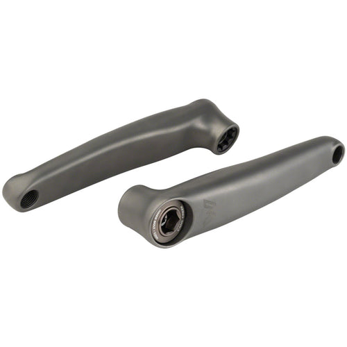 Electric Wings Ebike Crank Arm Set - Titanium, 165mm, ISIS Spindle, Fits Bosch, Brose, Fazua Ride 50, Panasonic, TQ, Yamaha