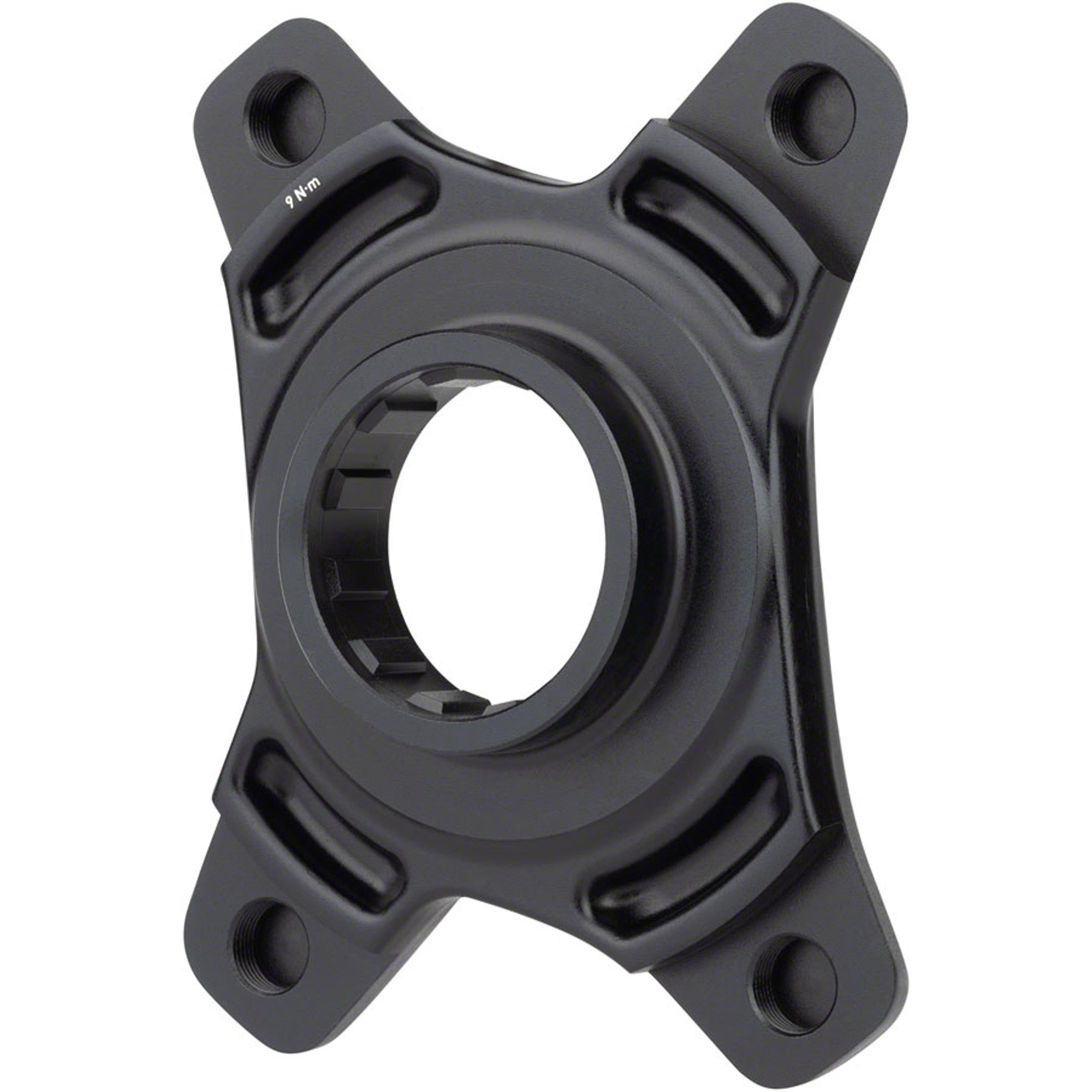 Ebike Crank  Spider - FAZUA RIDE 50, 107BCD, Black