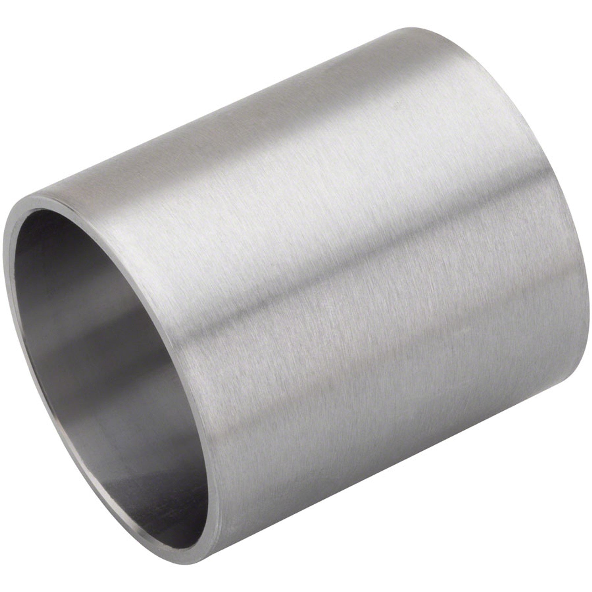 Eccentric Bottom Bracket Shell, 54mm diameter, 66mm width, Silver