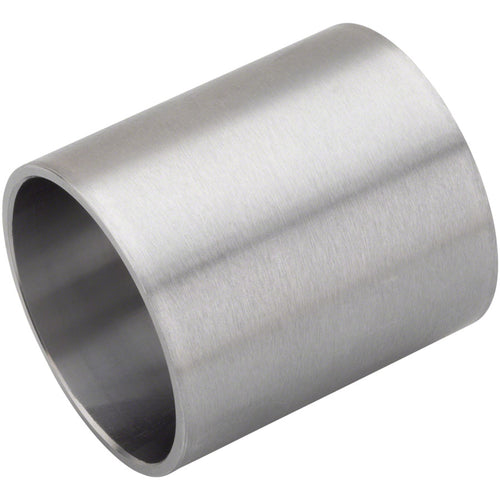 Eccentric Bottom Bracket Shell, 54mm diameter, 66mm width, Silver