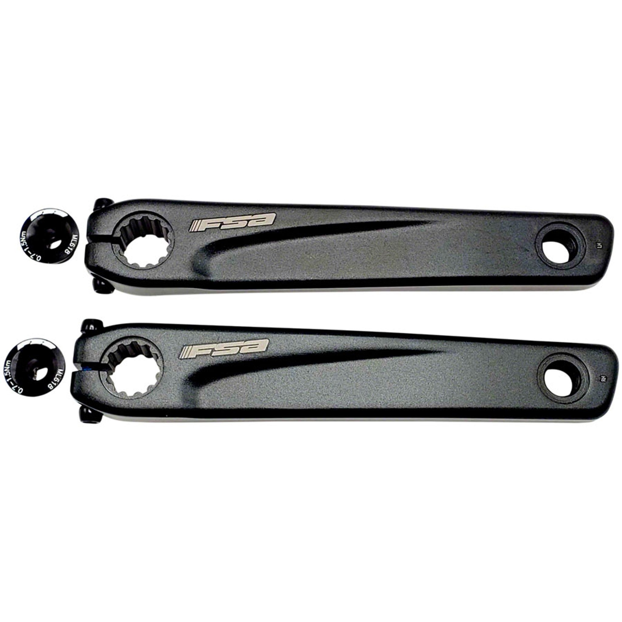 CK-603 Bafang M800 Ebike Crank Arm Set - 170mm, Black