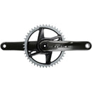 Force 1 AXS Wide Crankset - 170mm, 12-Speed, 40t, 8-Bolt Direct Mount, DUB Spindle Interface, Gloss Natural Carbon, D1