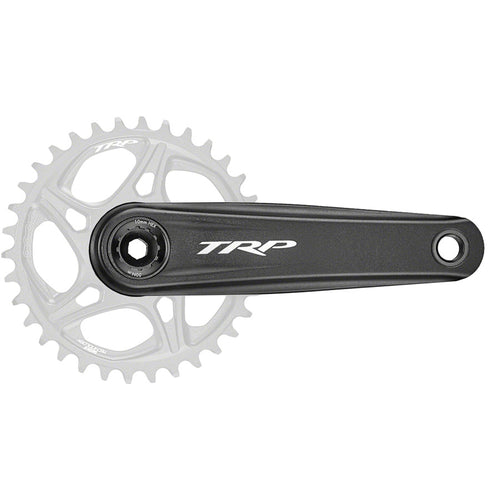 CK-8070 DH Crankset - 165mm, 7-Speed, For 83mm DH Frame BB, DM CINCH Chainring Interface, 30mm Spindle, Sandblasted Black