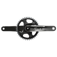 Force 1 AXS Crankset - 172.5mm, 12-Speed, 40t, 107 BCD, Cannondale Ai, DUB Spindle Interface, Gloss Carbon, D1