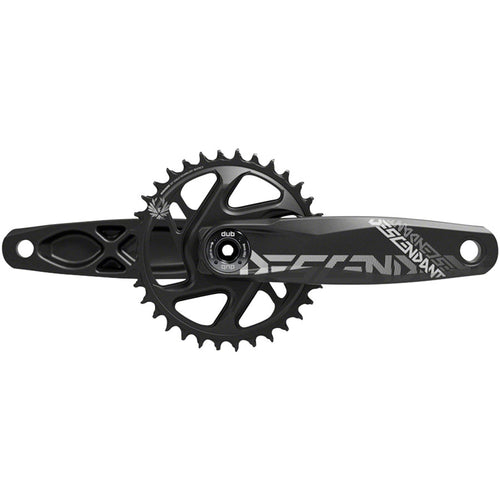 TruVativ Descendant All Downhill Crankset - 165mm, 10/11-Speed, 34t, Direct Mount, DUB Spindle Interface, Black, B1