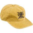 Skullet Strap Back Hat - Mustard, One Size