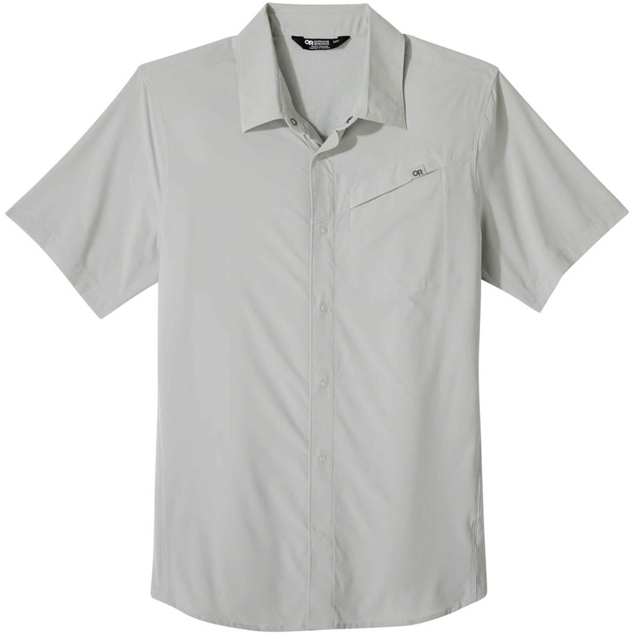 Astroman Sun Shirt - Short Sleeve, Pebble, Small, Men's