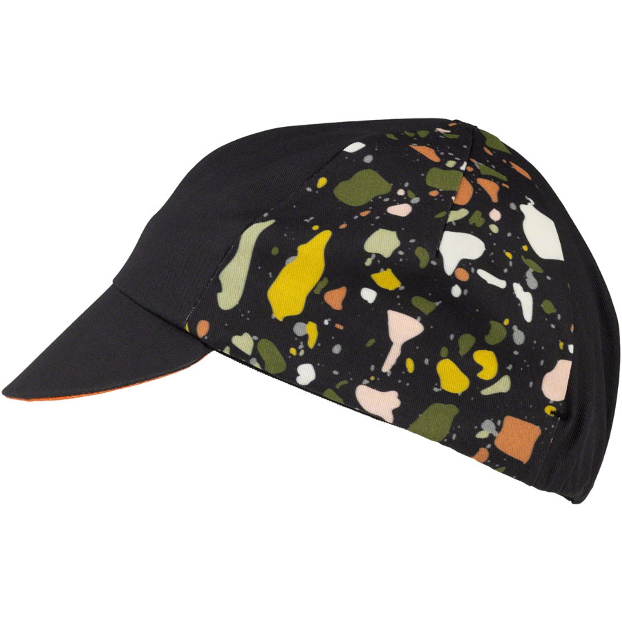 Terrazzo Cycling Cap - One Size, Black