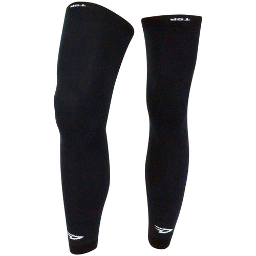 Wool Kneeker Full Length Leg Covers - Black, Small/Medium
