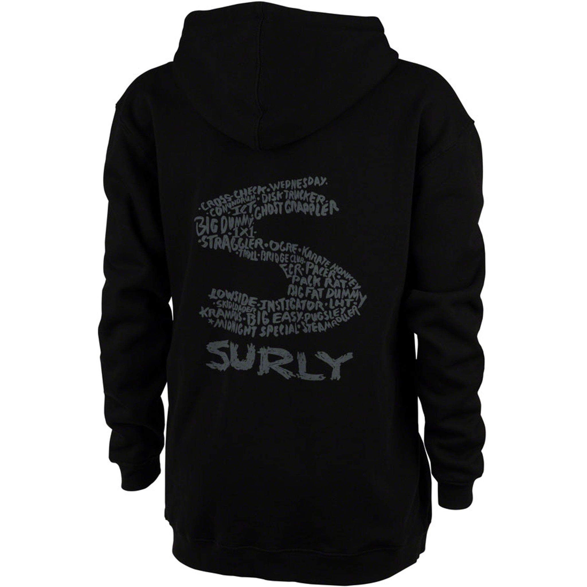 Steel Consortium Zip-Up Hoodie - Black, Unisex, X-Large