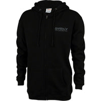 Steel Consortium Zip-Up Hoodie - Black, Unisex, X-Large