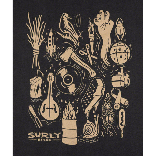 Stamp Collection Men's T-Shirt - Black, Medium