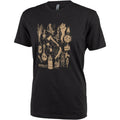 Stamp Collection Men's T-Shirt - Black, Medium