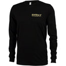 Dark Feather Long Sleeve Tee - Black, Unisex, Small