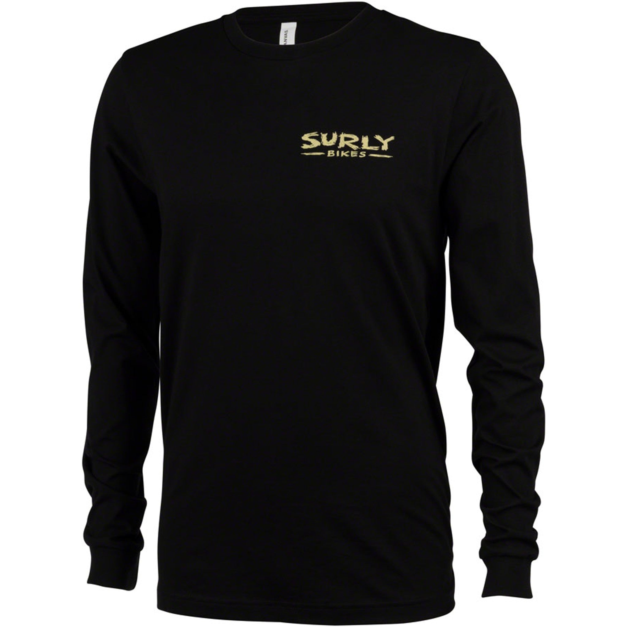 Dark Feather Long Sleeve Tee - Black, Unisex, Small