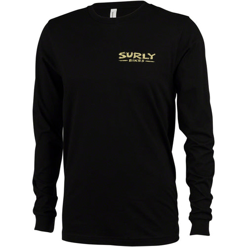 Dark Feather Long Sleeve Tee - Black, Unisex, Small