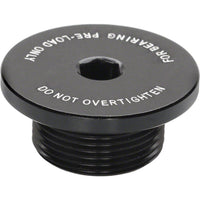 Surly Bearing Pre-Load Cap Black Non-Drive Crank Bolt