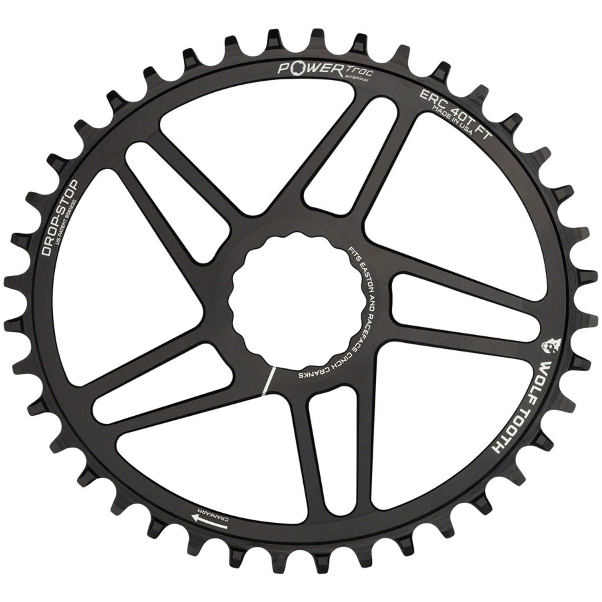 Elliptical RaceFace/Easton CINCH Direct Mount Road Chainrings