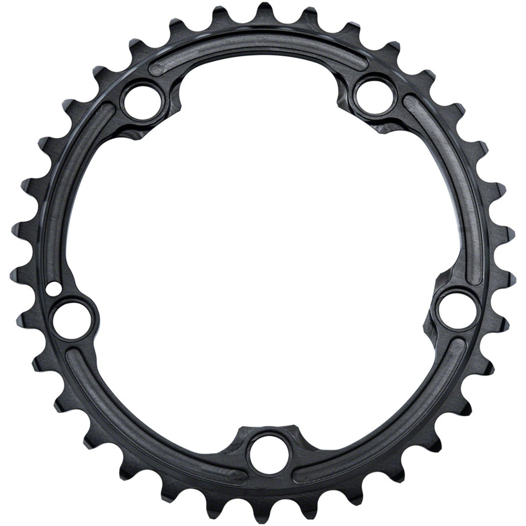 Premium Oval 110 BCD 5-Bolt Road Chainring for SRAM
