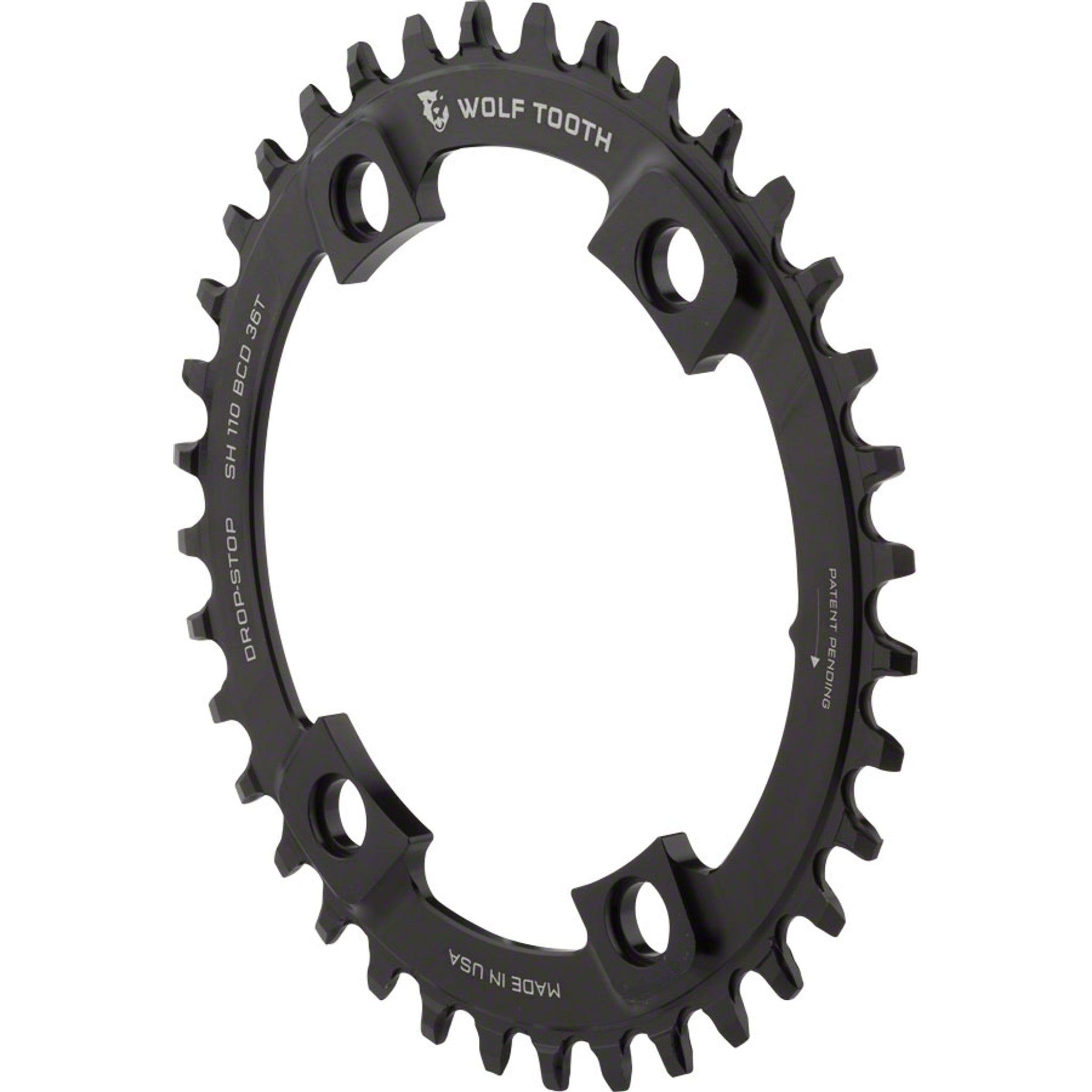 110 Asymmetrical BCD Chainrings for Shimano