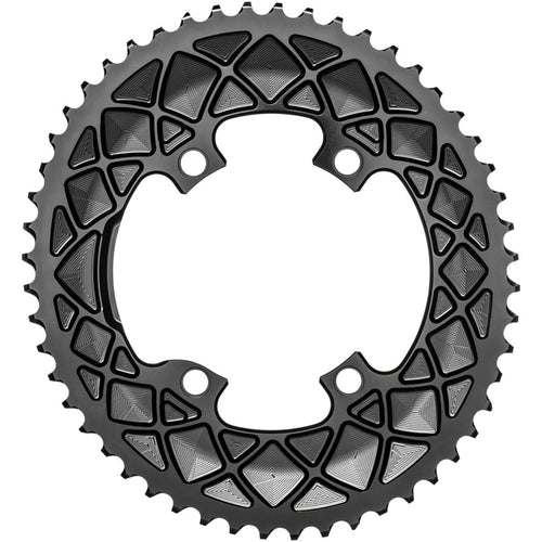 Premium Oval 110 BCD 4-Bolt Road Chainring for Shimano M9100/8000