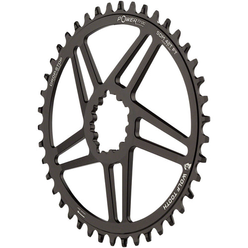 PowerTrac Elliptical SRAM 3-Bolt Direct Mount Chainrings