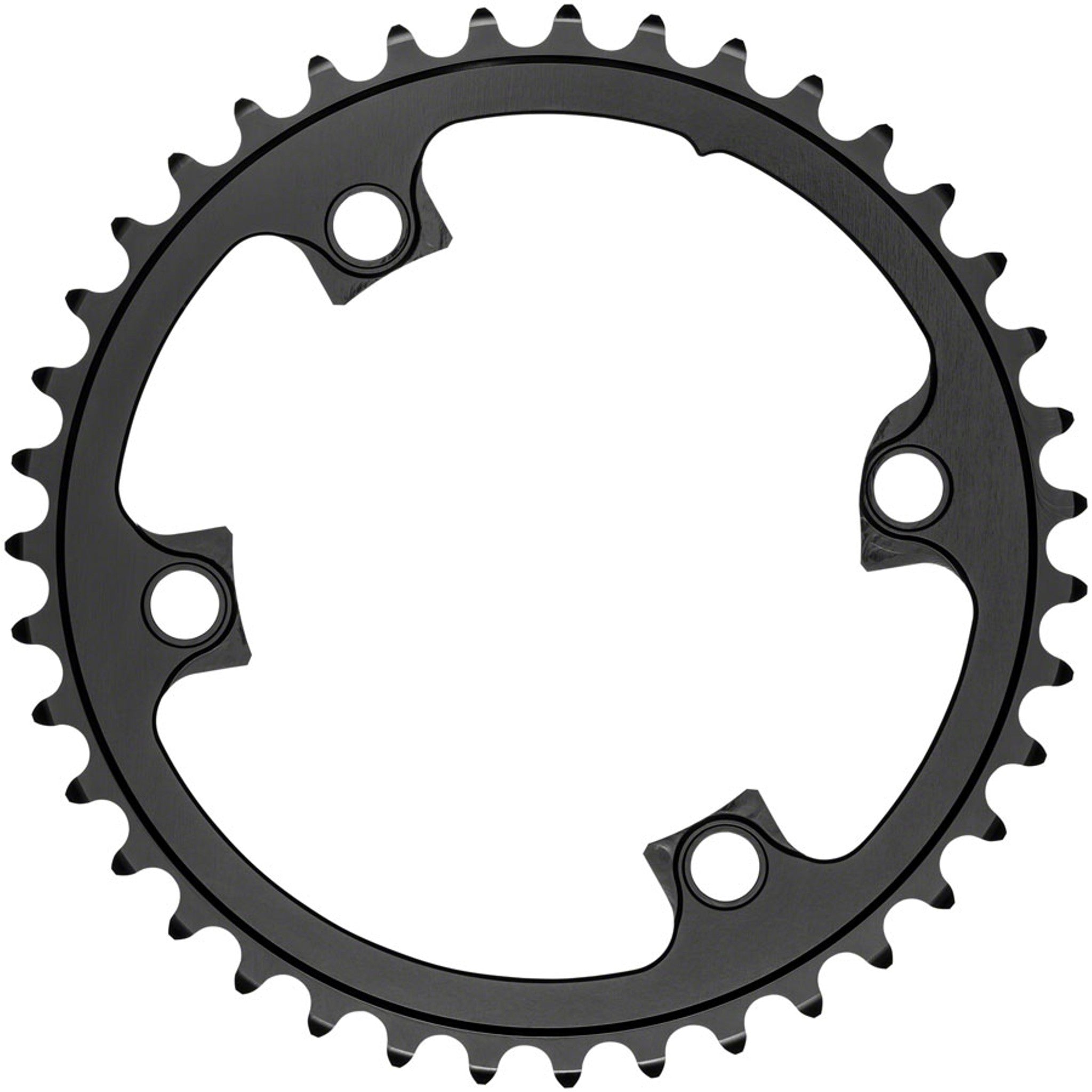 Premium Round 110 BCD 4-Bolt Road Chainring for Shimano M9100/8000