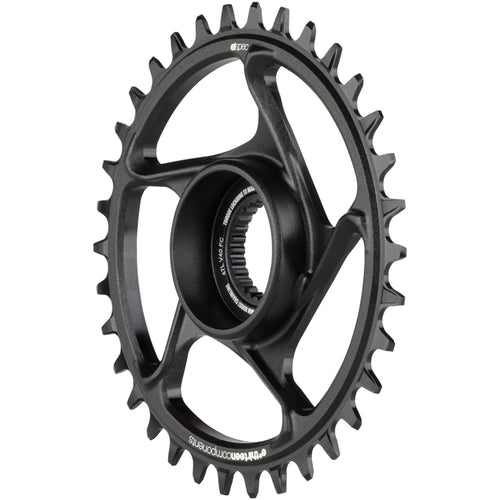 e*spec Aluminum Direct Mount Chainring 34t for Bosch CX Gen4, Black