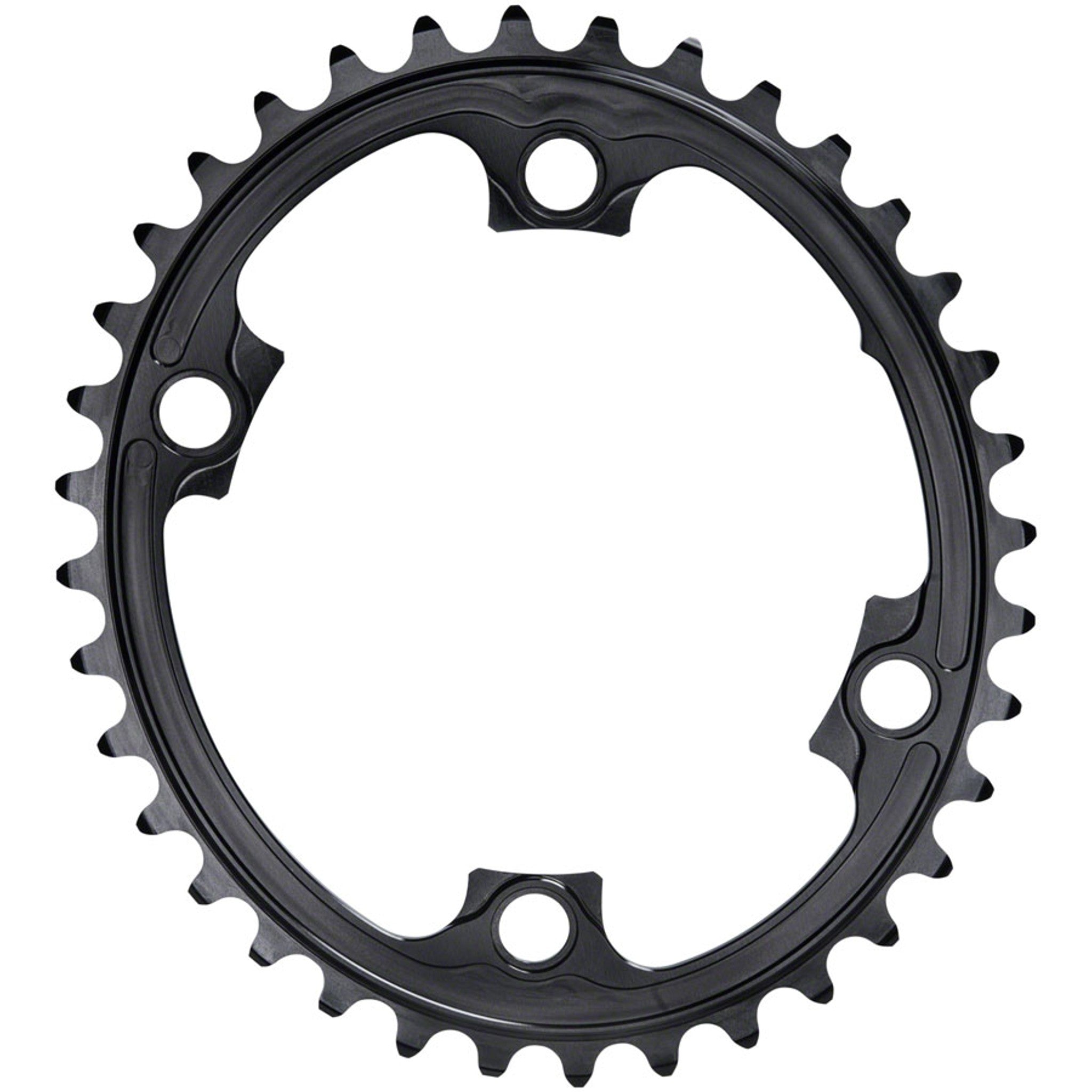 Premium Oval 110 BCD 4-Bolt Road Chainring for Shimano 9000/6800/5800