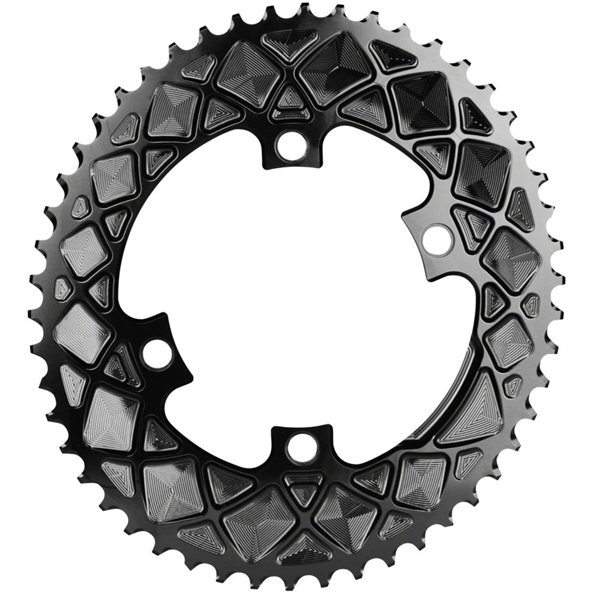 Premium Oval 110 BCD 4-Bolt Road Chainring for Shimano 9000/6800/5800