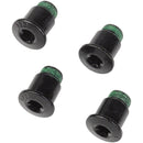 Chainring Bolt Kit for Rival AXS - 94/107 BCD, 4x2, M8x4.75x8.75, Steel, Black, Includes 4 Bolts