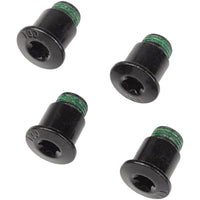 Chainring Bolt Kit for Rival AXS - 94/107 BCD, 4x2, M8x4.75x8.75, Steel, Black, Includes 4 Bolts