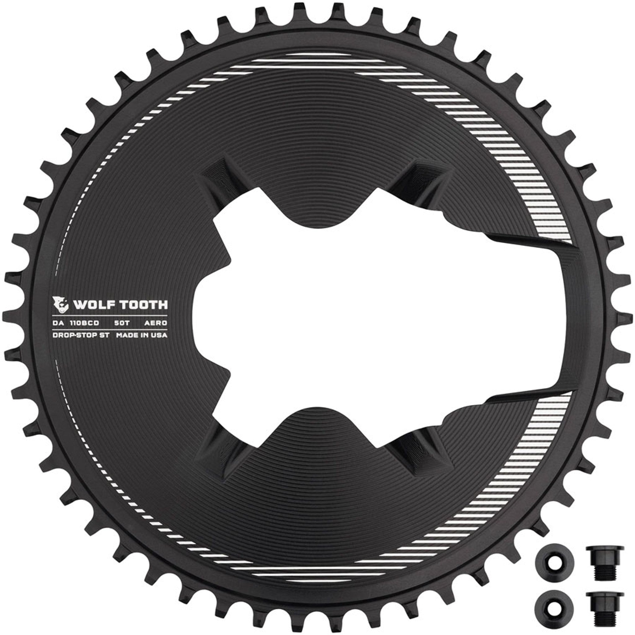 Aero Direct Mount 1x Chainring for 12-Speed Dura-Ace R9200 Cranks