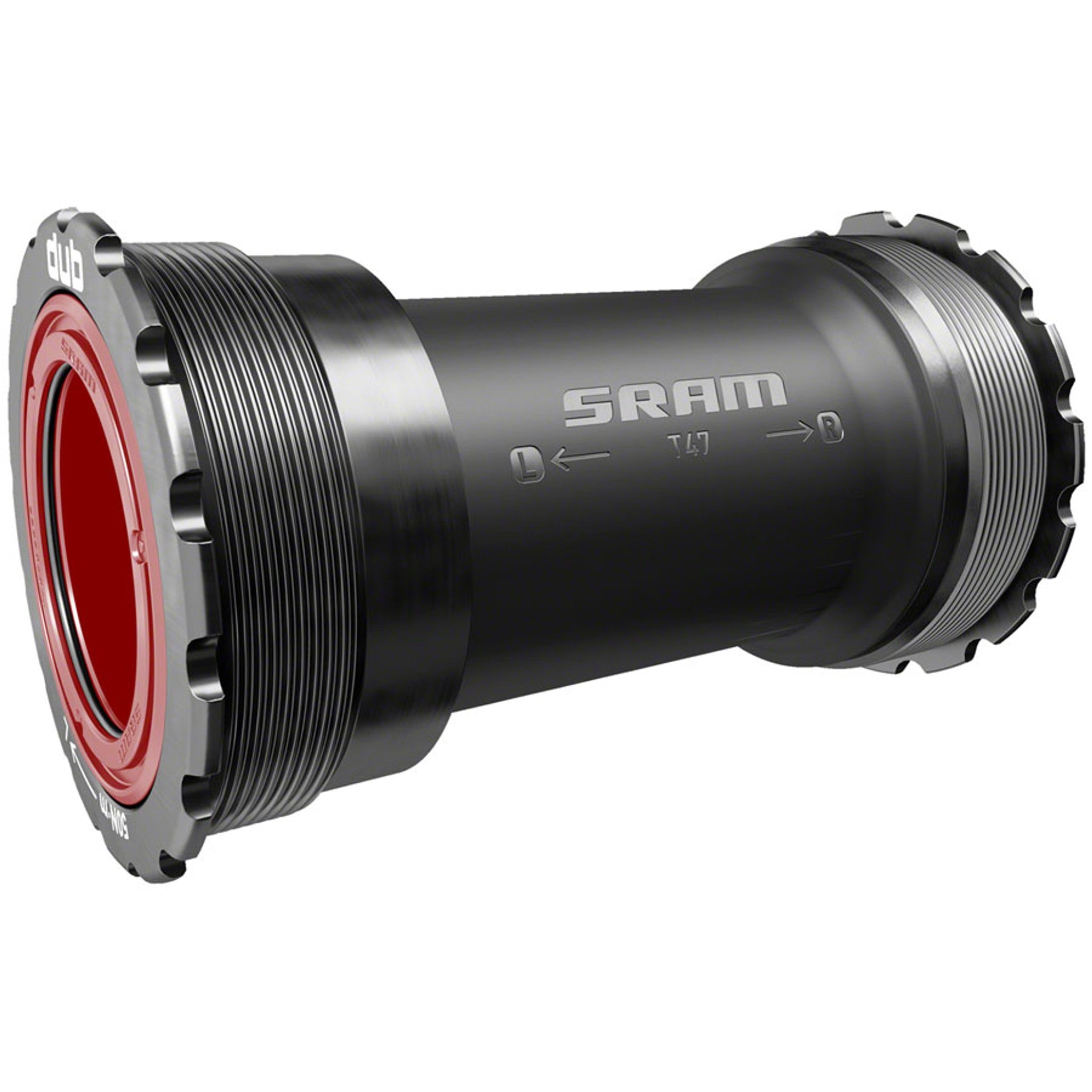 DUB T47 Ceramic Bottom Bracket - T47 85.5mm, Road, Black