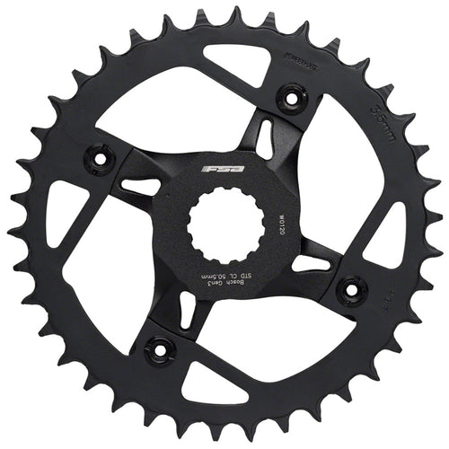 Replacement Chainring and Spider - eScout 2020+, 38T, Black