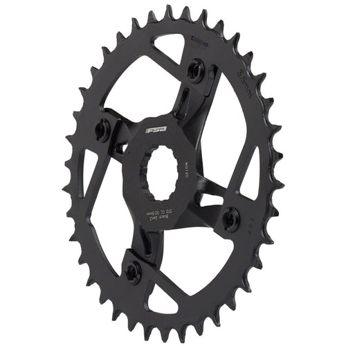 Replacement Chainring and Spider - eScout 2020+, 38T, Black