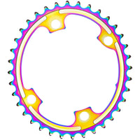 Premium Oval 110 BCD 4-Bolt Road Chainring for Shimano M9100/8000