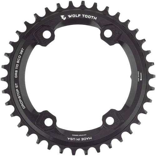 110 Asymmetrical BCD Chainrings for 12-Speed Shimano GRX