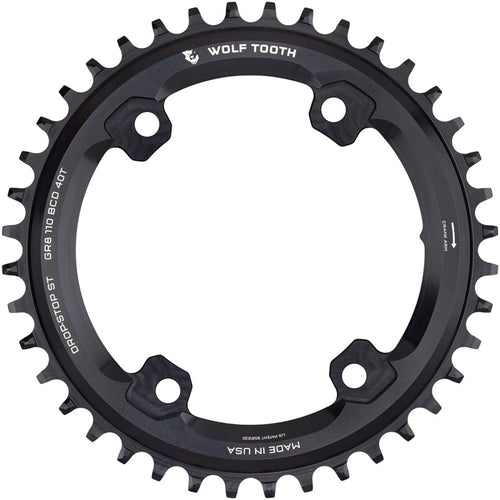 110 Asymmetrical BCD Chainrings for 12-Speed Shimano GRX
