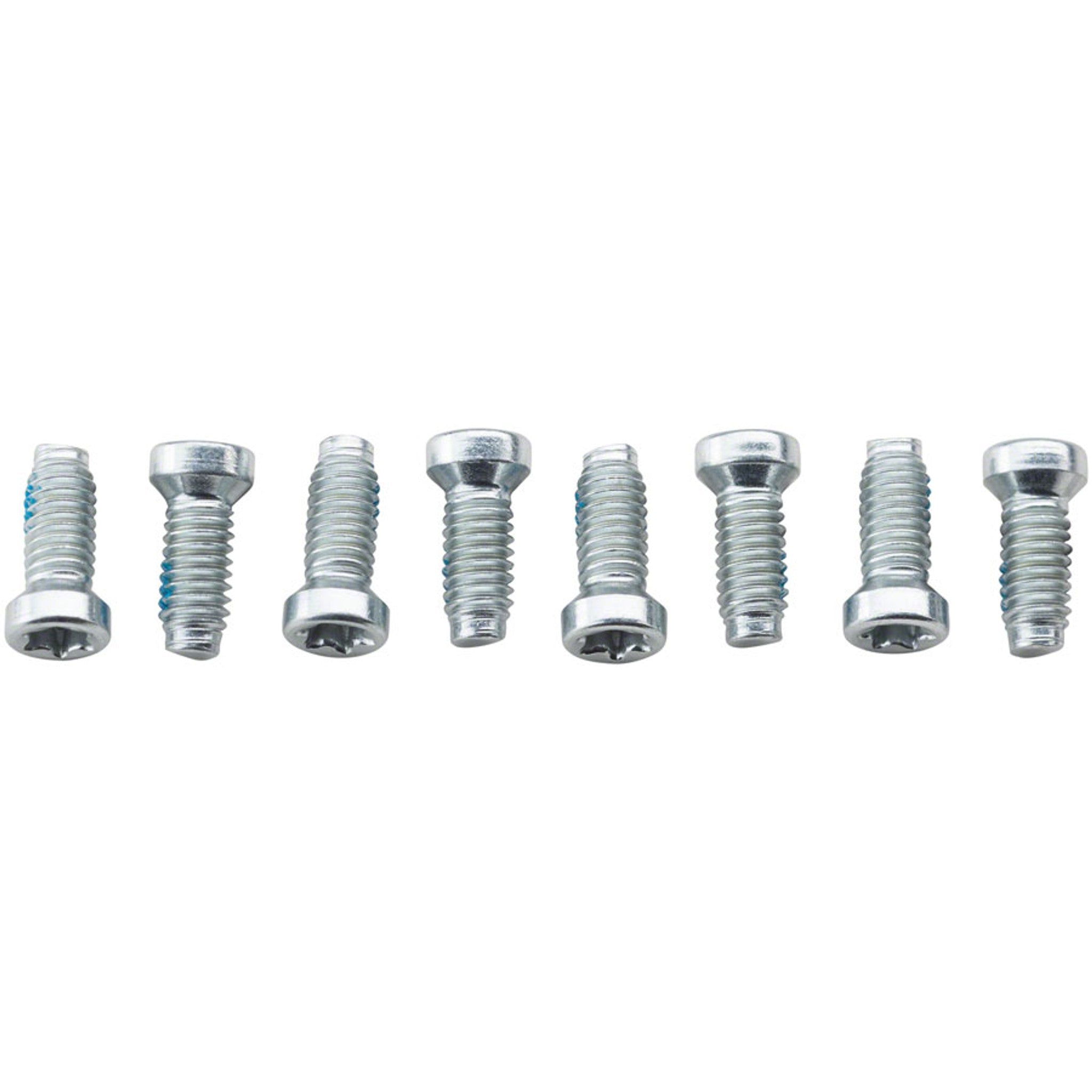 Crank Bolt Kit - Removable Spider Mounting, Torx T20, Qty 8