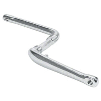 Dimension 175mm Cruiser 1-Piece Silver Crankset 1/2"
