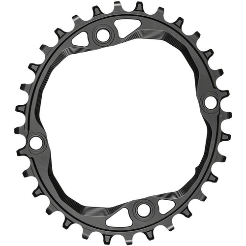 Oval 104 BCD 4-Bolt Chainring for Hyperglide+