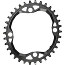 Oval 104 BCD 4-Bolt Chainring for Hyperglide+