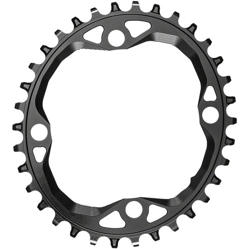 Oval 104 BCD 4-Bolt Chainring for Hyperglide+