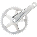 All-City 612 Track Crankset - 170mm, Single Speed, 46t, 144 BCD, Square Taper JIS Spindle Interface, Silver