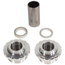 Euro, Internal Bearing Bottom Bracket - 19mm, Polished Silver, (No Spindle)