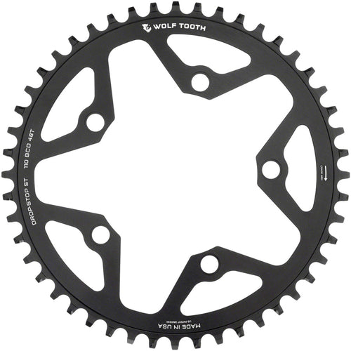 110 BCD 5-Bolt Gravel/CX/Road Chainring for 12-Speed Shimano HG+ Chain